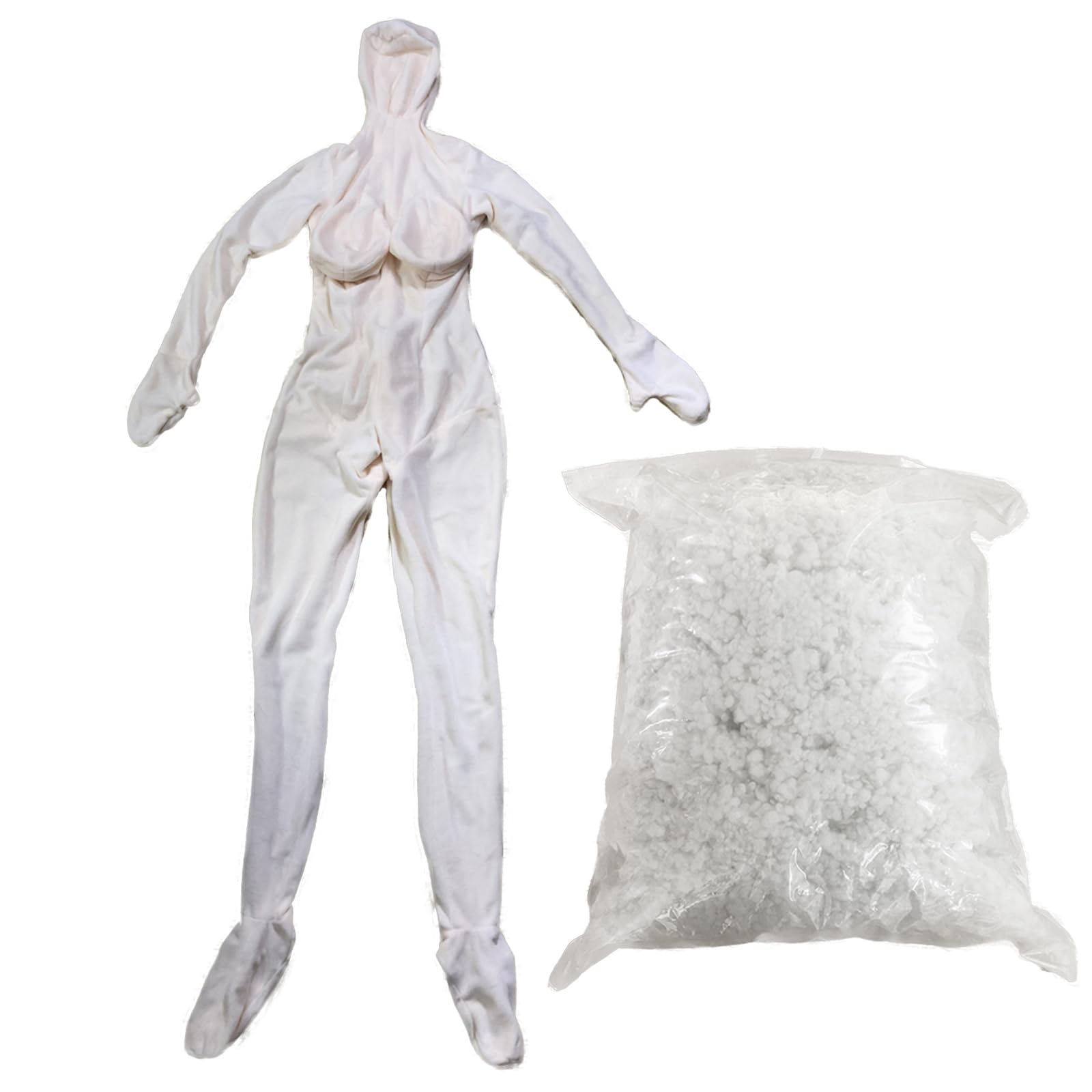 Amazon | 人型抱き枕カバーには中綿が入っています 等身大 女性 リアル